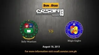USC Baby Warriors vs. SHS-ATENEO Magis Eagles - August 18, 2013