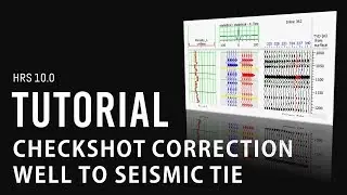 2. Well to Seismic Tie