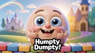 Oops! Humpty Dumpty Had a Big Fall 😲🥚 | Cute Kids Song