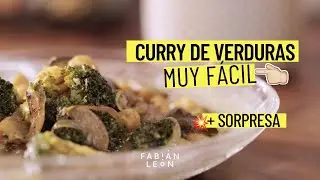 Como hacer un CURRY DE VERDURAS con leche de coco | Receta fácil y rápida