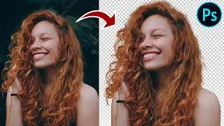Как маскировать волосы с помощью инструмента REFINE HAIR в Photoshop 2022