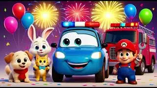 Carlitos the Police Cart ( CARLITOS EL CARRITO POLICIA)🚙🚙🚙🚘🚘🚙🚘