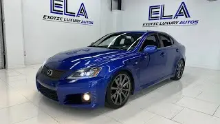 2008 Lexus ISF ULTRA SONIC BLUE WALK AROUND @ExoticLuxuryAutos
