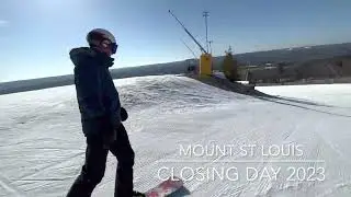 Snowboard Carving Mount St Louis Moonstone - April 2023