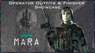 Modern Warfare Mara Operator Showcase - Outfits & Finishing Move