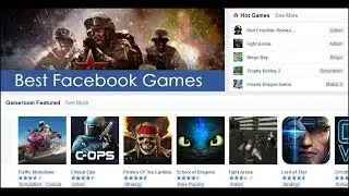 Best Facebook Games - 2017 (Top 50+)