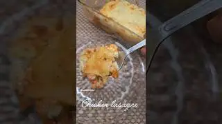 Chicken lasagne