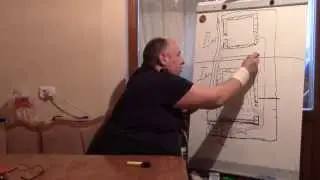 Двухэтажная суперпечь. ч.5 Одна печь отапливает два этажа. Схема.