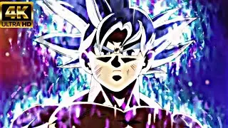 Goku Masters Ultra Instinct 4K #goku #dragonball 