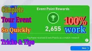 How To Completed Tour Event in 10 Match Tips & Trics PES 2021 Mobile || PES Galaxy Mobile ||