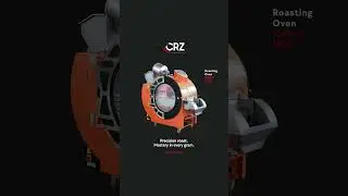 CRZ MAKINA - 100RO NEO NUTS ROASTING MACHINE