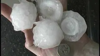 Video Clip of Tornado & Large Hail