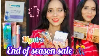 Myntra beauty products find 🏵️| end of season sale 🎊 @siddhitipsmeenurathore3703 