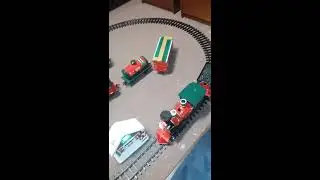 This is my Santa express Christmas train.