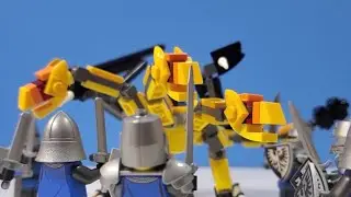 Lego medieval dragon hydra moc.