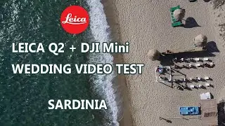 Carina und Patrick Wedding video in Sardinia with Leica Q2 + Dji Mavic Mini