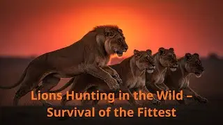 Lions Hunting in the Wild &ndash; Survival of the Fittest | Epic Wildlife Documentary