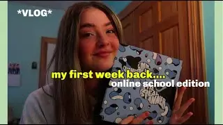first week back at school / drive with me + other fun stuff *vlog*