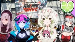 Walking around Anime NYC with Friends!