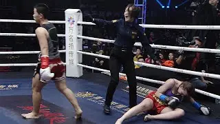 China Yang Yang beats the beautiful girl with Shaolin boxing, and every punch has a face and chest