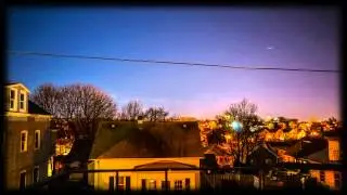 Night time City Time lapse Providence ri