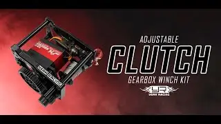 Adjustable Clutch Gearbox Winch Kit for RC Crawler
