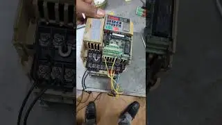 CIMR-VT4A0005BAA Yaskawa VFD Testing After Repairing #youtube #travel #lifeisbutadream #indianland