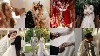 Indian or Western Groom Bride wedding Asethic photos ✨ posses Ideas 