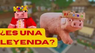 El CERDO CON CORONA de MINECRAFT LA PEL&Iacute;CULA 🧐🧐 #minecraft #minecraftespa&ntilde;ol #minecraftpelicula