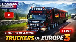 TRUCKERS OF EUROPE 3 LIVE GAMEPLAY 🔴 | Ultra Realistic Driving #TOE3​ #Live​ #Shorts​