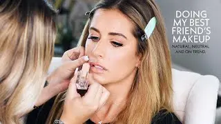 DOING MY BEST FRIEND'S MAKEUP | Madison Kate On the Trend