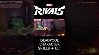 НОВЫЙ персонаж Дэдпул Marvel Rivals Навыки + Ультиматив