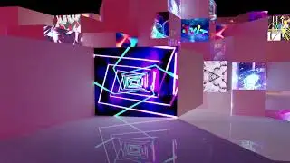 The Main Square of CoArt VR Space