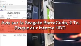 Avis sur la Seagate BarraCuda, 2 To, Disque dur interne HDD &ndash; 2,5