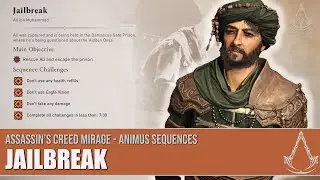 Assassin's Creed Mirage - Jailbreak [All Animus Sequence Challenges]