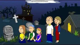 The Johnson Family, Mr. Coleman, and Mrs. Coleman Visit Dave's Grave