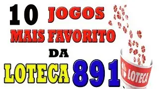 PALPITES DA LOTECA 891 10 JOGOS FAVORITO