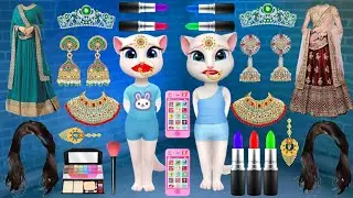 Talking Tom Billi Two dhulan shadi makeup Funny video