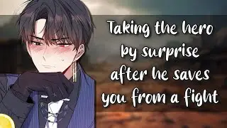 [M4F] Making the usually Confident Hero Blush with a Kiss❤️