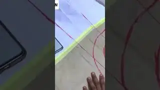 How to make ready to wear office gowns with 2 or 3 different colors with dart manipulation trailer