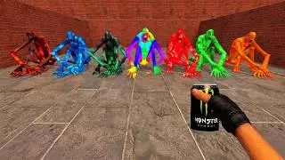 SCP-096 HUNTED ME BRUTALLY!😨 (Giant Colored Nextbots)