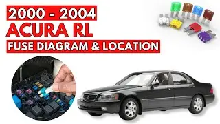 Схема расположения предохранителей и руководство пользователя для Acura RL (2000-2004 гг.)