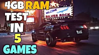 4GB RAM Testing In 5 Games | NVIDIA GT 730 2GB GDDR3 !