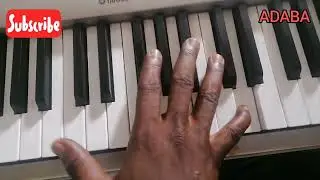 How to play the intro and guitar flow of Ade ori okin by Kwam1 on keyboard