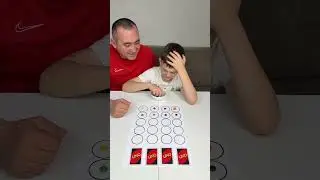 Собери конфетки по цвету #games #funnyfamilygames #challenge #boardgames #game #family #игры #семья