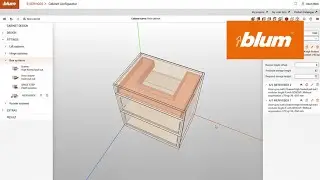 Cabinet Configurator &ndash; Planning a sink cabinet with MERIVOBOX | Blum
