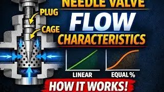 Control valve  maintenance Needle Valve explanation.Cage Seat plug in Control Valve #instrumentation