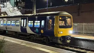 Slow departure class 323 from Manchester Airport 