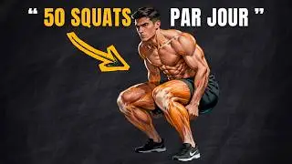 What happens if you do 50 squats a day for 2 months?