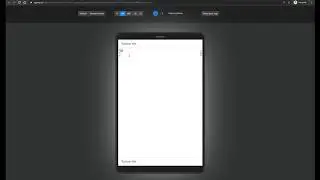 Appery.io Ionic 4 Textarea FAB and Html components